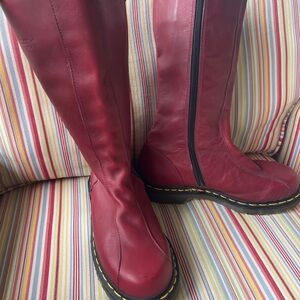 Dr. Marten’s vintage Red Leather Boots